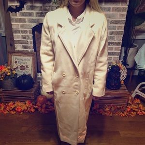 80s Forecaster of Boston Pea Coat Beige Size 9 10